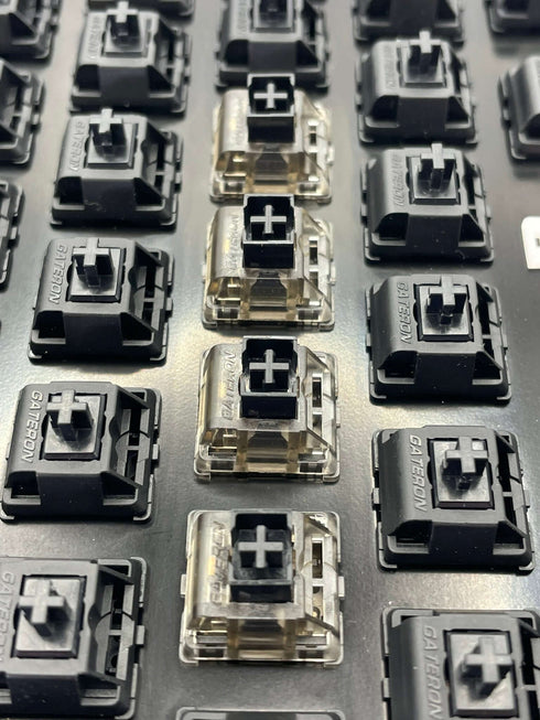 Gateron Ink V2 Black Switches - Lineales - 30 piezas