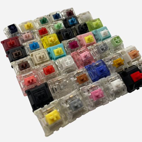 Switch Test Pack – 40 Variantes – Linéaire, Tactile & Clicky – Set d’Échantillons