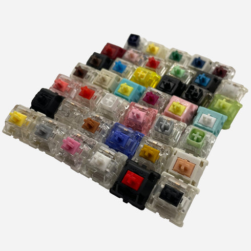 Switch Test Pack – 40 Variantes – Linéaire, Tactile & Clicky – Set d’Échantillons