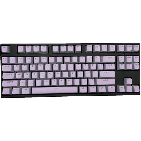 Paars Pudding Keycaps | OEM | PBT | Double Shot | 130 Keys