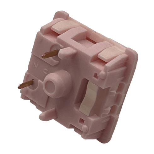 Huano Sakura V2 switch close-up with pink housing