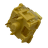Akko V3 Cream Yellow Pro switch close-up with yellow housing