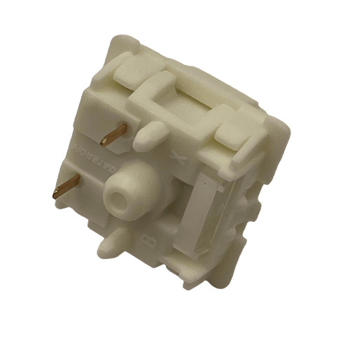 Gateron Smoothie switch close-up with cream housing