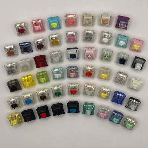 Switch Test Pack – 52 Variantes – Linéaire, Tactile & Clicky – Set d’Échantillons