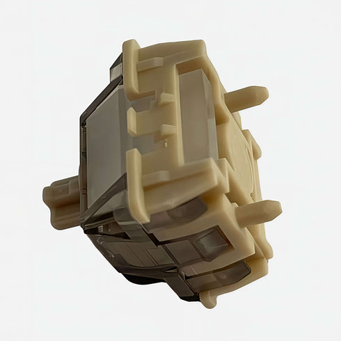 OWlab Ti HE magnetic switch close-up with gold housing