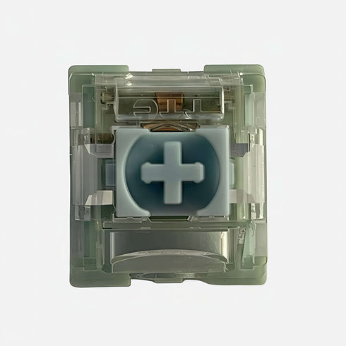 TTC Bluish White Silent V2 silent tactile mechanical switch top view