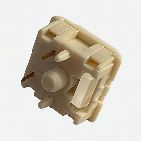 HMX Butter Silent switch close-up with transparent housing