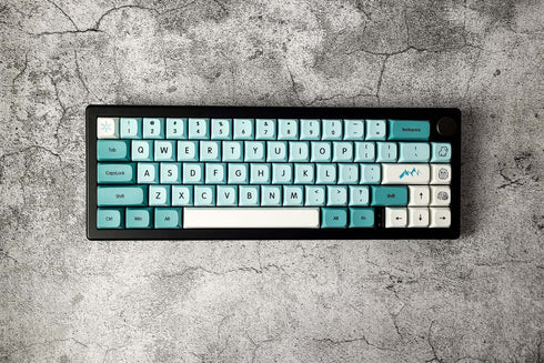 XDA-profiel keycaps geïnspireerd door een bevroren landschap – 125 toetsen in PBT