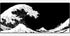 Kanagawa Midnight Wave Mousepad XXL - Gaming - 900 x 400 x 3 mm - Antislip