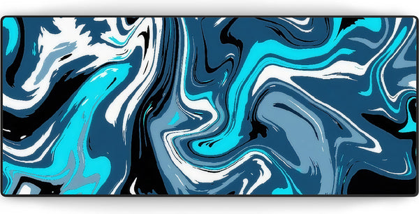 Blue Bevel Muismat XXL - 900 x 400 x 3 mm - Antislip