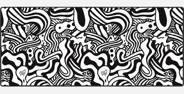 MonoMaze Muismat XXL - Gaming - 900 x 400 x 3 mm - Antislip