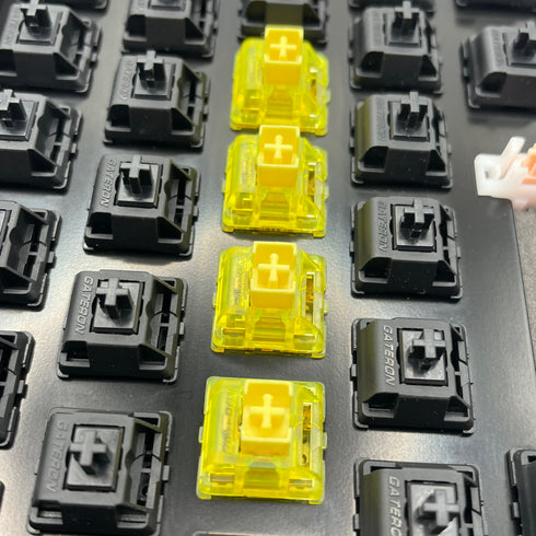 Gateron Ink V2 Yellow Switches - Linear - 30 pieces