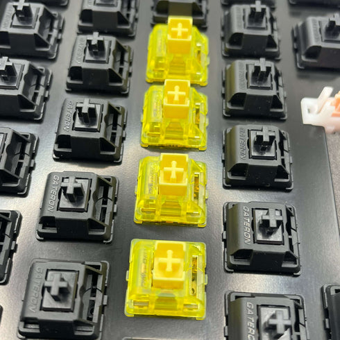 Gateron Ink V2 Yellow Switches - Linear - 30 pieces