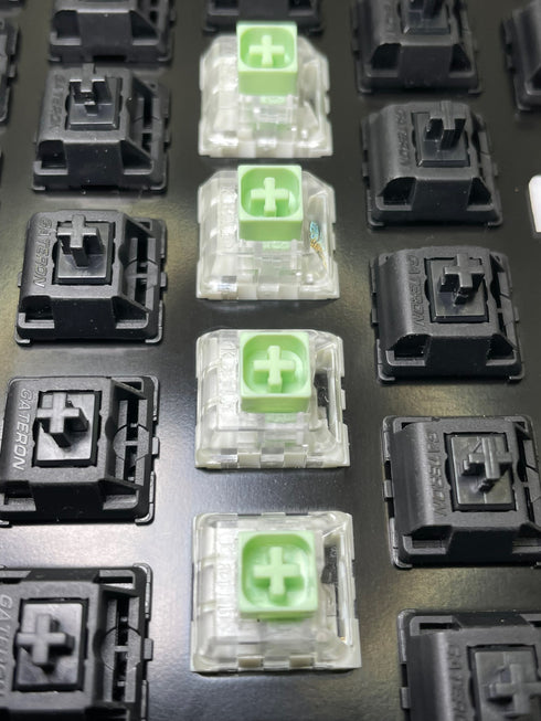 Switches Kailh BOX Jade – 65g – Clicky – 30 pièces