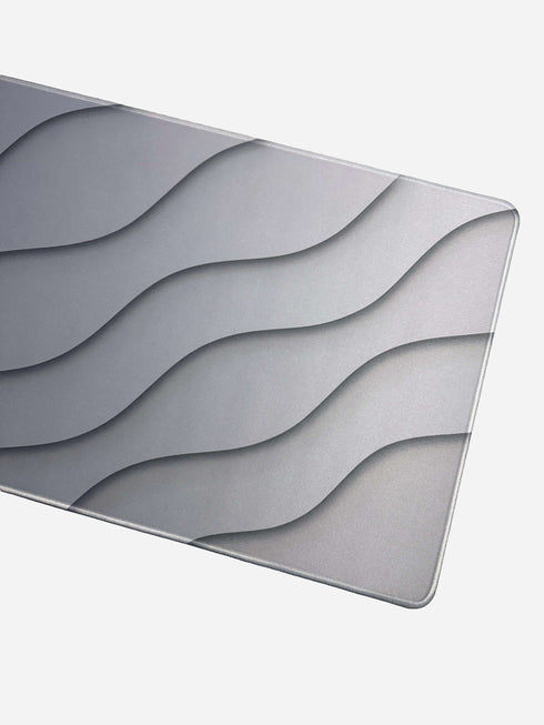 Large 900 x 400 mm grey mousepad for keyboard and mouse