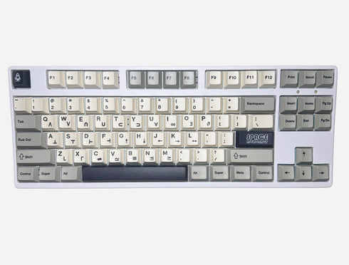 Astro Grey Tastenkappen | Cherry | PBT | Dye-Sub | 148 Tasten