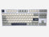 Astro Grey PBT keycaps set with Cherry profile