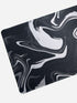 Black Bevel extended mousepad for gaming setup
