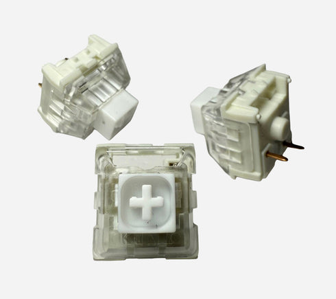 Switches Kailh BOX V2 White – Clicky – 30 pièces