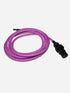 Premium purple USB-C coiled cable for mechanical keyboards