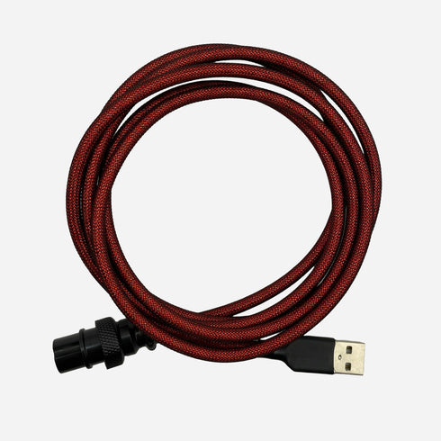 Premium Coiled Cable - Rood - USB-C Naar USB-A