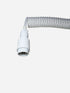 Premium white coiled cable for mechanical keyboards
