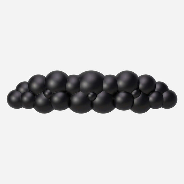 Black cloud keyboard wrist rest for mechanical keyboards