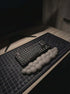 Grey cloud wrist rest for comfortable typing