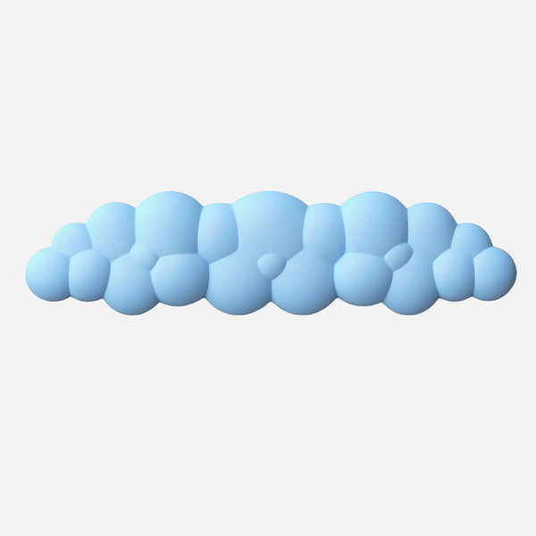 Light blue cloud keyboard wrist rest for mechanical keyboards