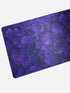 XXL purple gaming mousepad with anti-slip rubber base