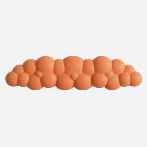 Orange cloud keyboard wrist rest for mechanical keyboards