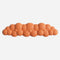 Orange cloud keyboard wrist rest for mechanical keyboards
