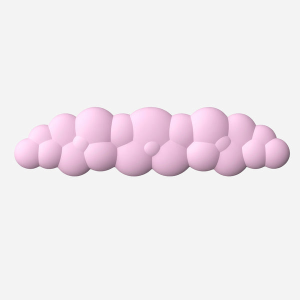 Cloud Wrist Rest Keyboard Pink