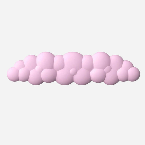 Pink cloud keyboard wrist rest for mechanical keyboards