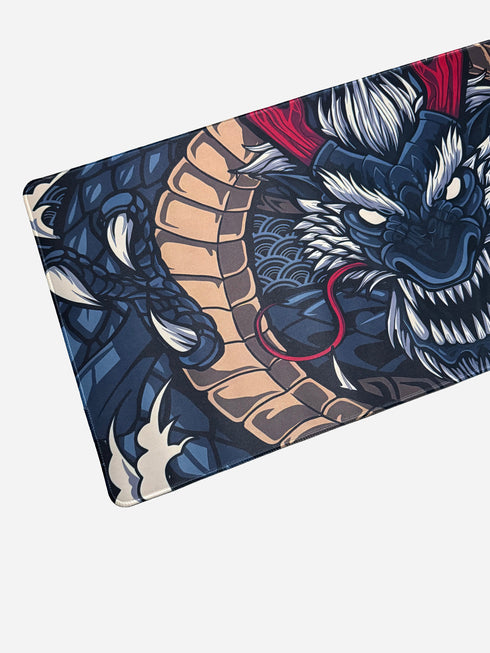 Eclipse Dragon Dark Blue Mousepad XXL - 900 x 400 x 3 mm - Antislip