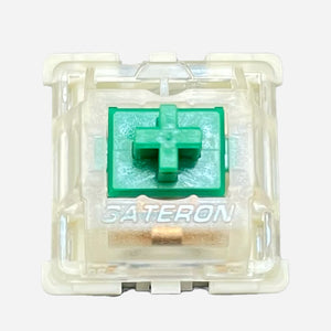 Switches Gateron KS-9 Green - Clicky - 30 pièces