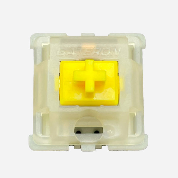 Gateron Milky Yellow Pro V2 Switches - Linear - 30 pcs