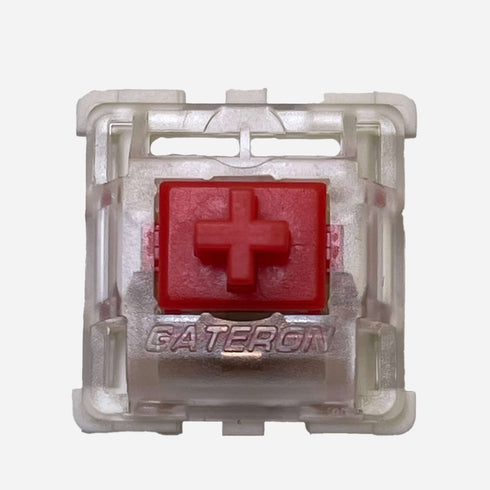 Gateron Milky Red Pro linear mechanical keyboard switch