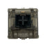 Gateron Ink V2 Black switch met donkere transparante behuizing en zwarte stem – lineair mechanisch toetsenbord switch