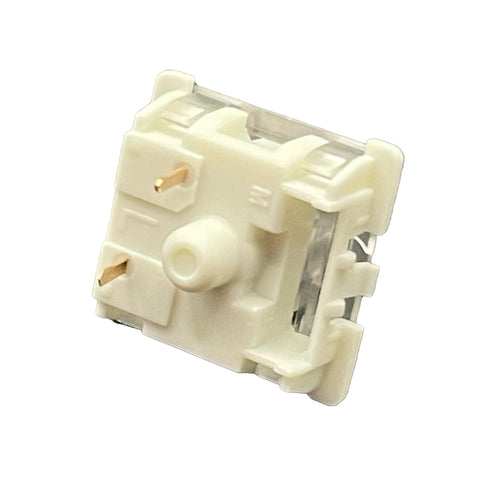 Bottom view of Gateron KS-9 Brown switch showing pins