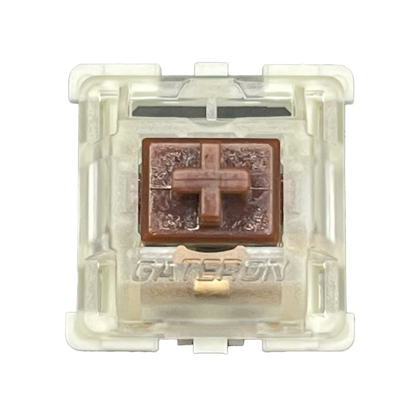 Gateron KS-9 Brown mechanical switch top view