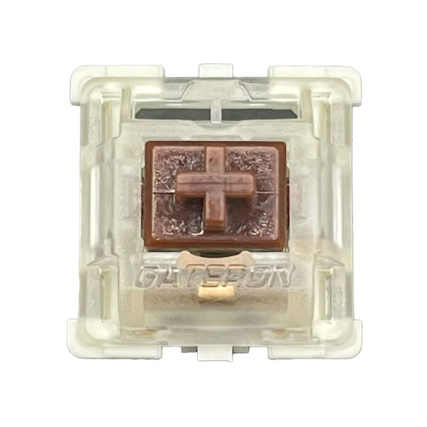 Gateron KS-9 Brown mechanical switch top view