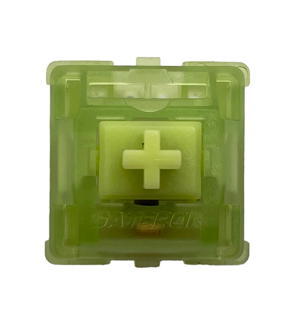 Gateron Luciola switch met glow-in-the-dark groene behuizing – voor mechanische toetsenborden