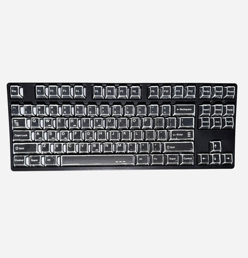 Graphite Tastenkappen Schwarz | Cherry | PBT | Dye-Sub | 136 Tasten