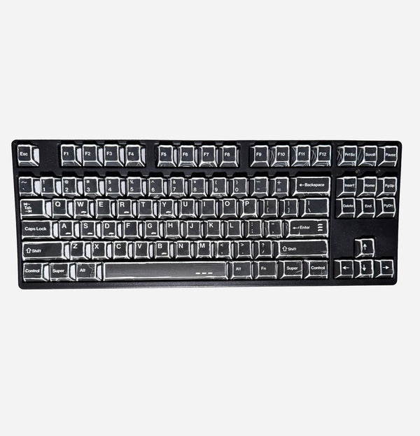 Graphite Keycaps Black | Cherry | PBT | Dye-Sub | 136 Keys