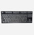 Graphite Tastenkappen Schwarz | Cherry | PBT | Dye-Sub | 136 Tasten