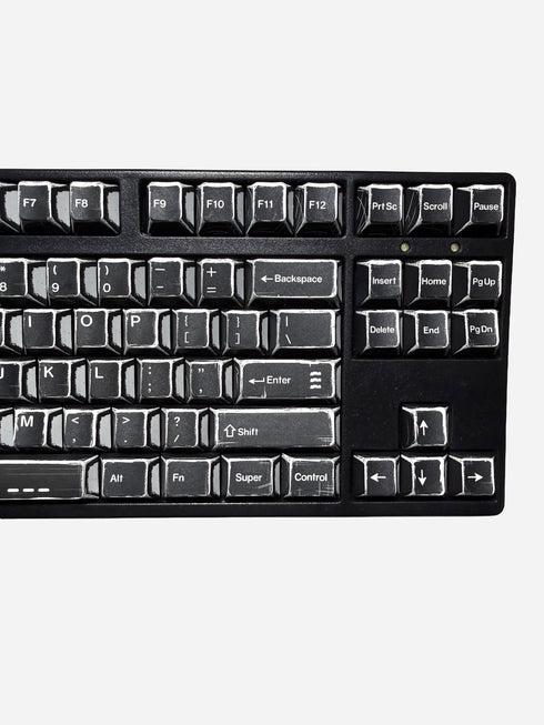 Graphite Tastenkappen Schwarz | Cherry | PBT | Dye-Sub | 136 Tasten