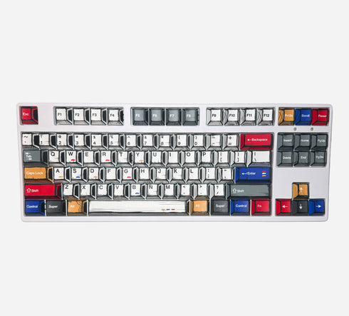 Graphite Keycaps Multicolor | Cherry | PBT | Dye-Sub | 136 Keys