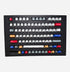 Graphite Multicolor PBT keycap set with colorful accent design