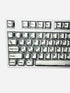 Graphite Tastenkappen Weiß | Cherry | PBT | Dye-Sub | 136 Tasten